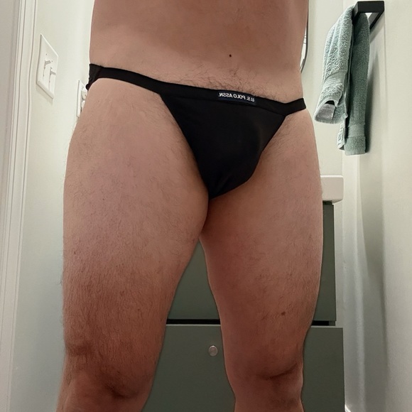 U.S. Polo Assn. Black Men's Bikini Briefs - Picture 2 of 6
